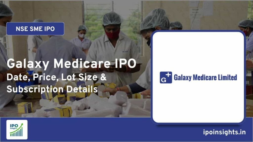 Galaxy Medicare IPO Date, Price, Lot Size, Subscription Details
