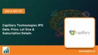 Capillary Technologies IPO Date, Price, Lot Size, Subscription Details