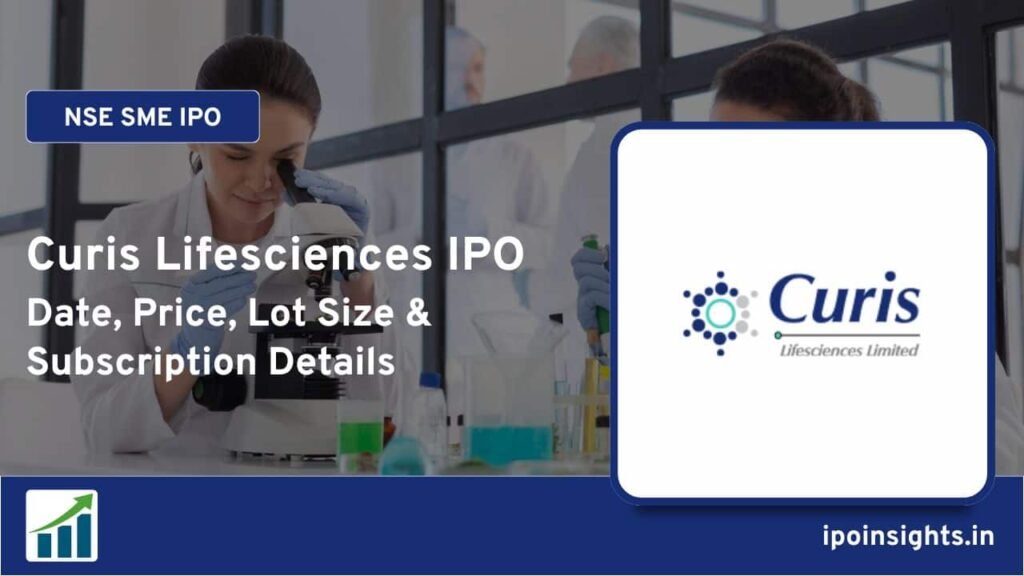 Curis Lifesciences IPO Date, Price, Lot Size, Subscription Details